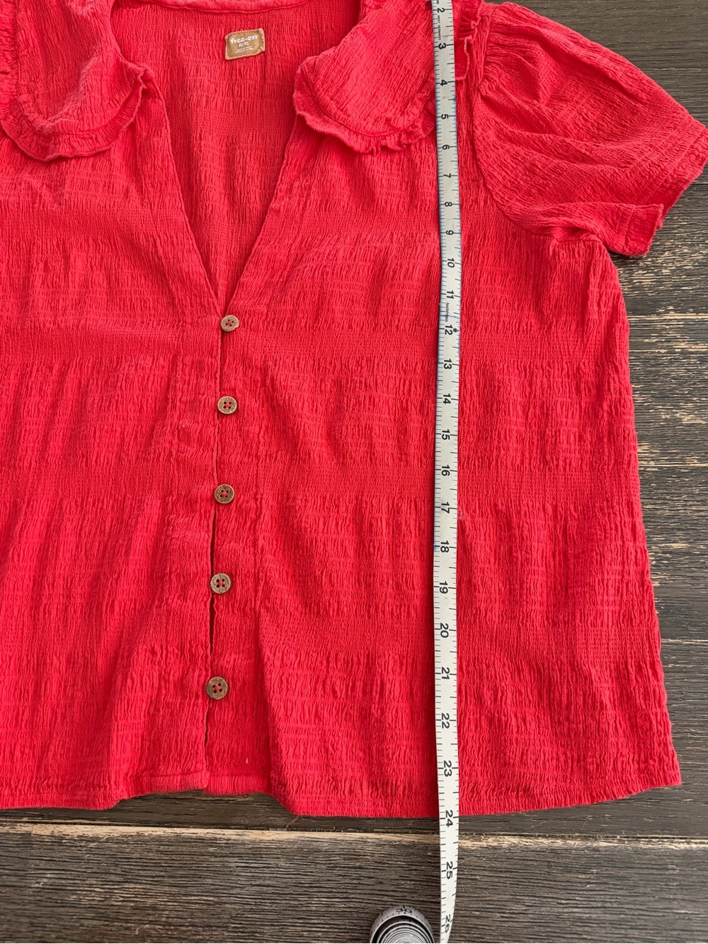 Free People Collared Top - Picture 4 of 5